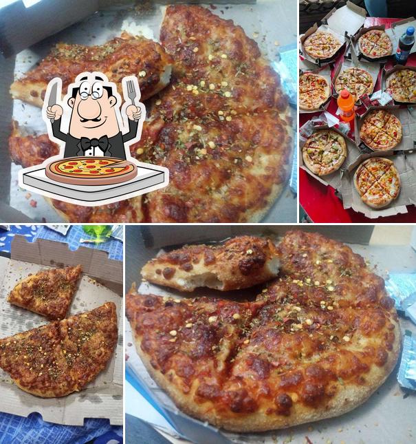 Order pizza at Domino's Pizza