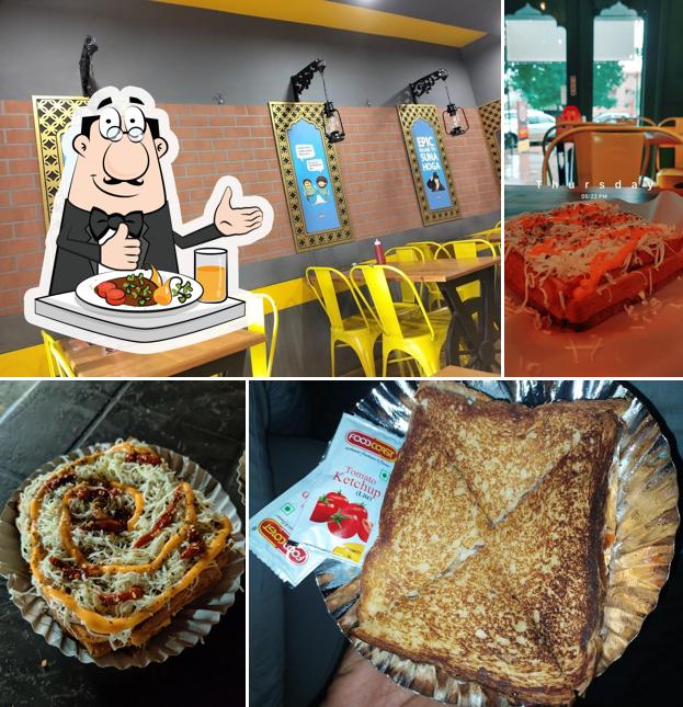Food at Epic grill sandwich (cafe)