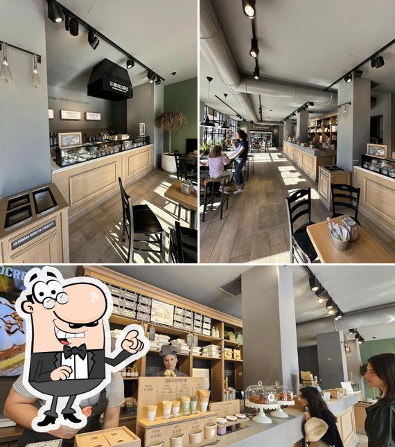 Gli interni di Gelateria La Romana