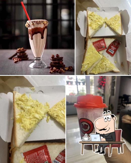 The interior of Juicy