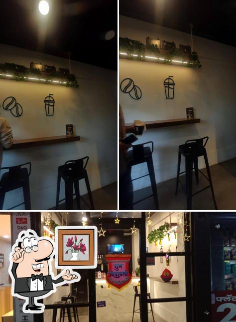 The interior of KIOSK KAFFEE