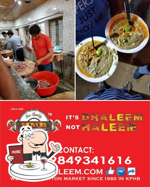 Meals at MMB HALEEM