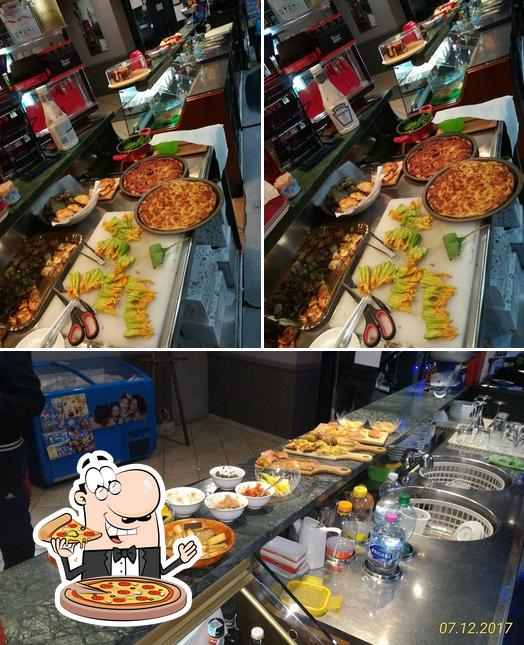 Prova una pizza a Bar Green Stone