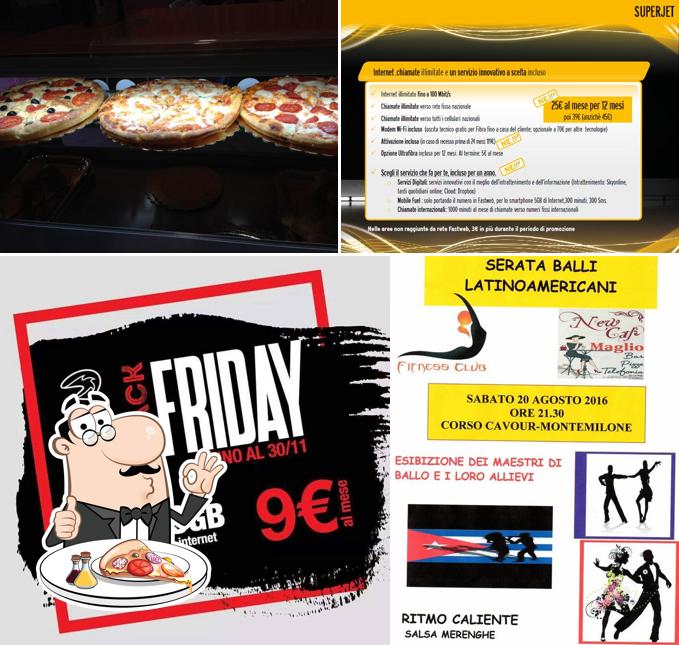 Prova una pizza a NEW CAFE TELEFONIA MAGLIO di Pepe Natalia