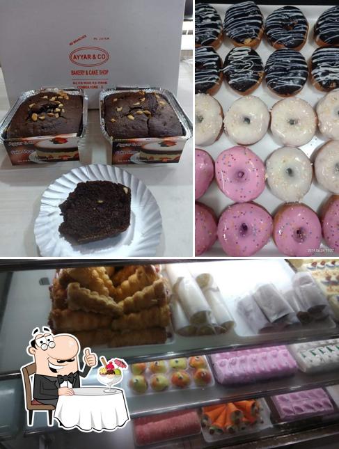 Ayyar & Co Bakers & Confectioners provides a number of desserts