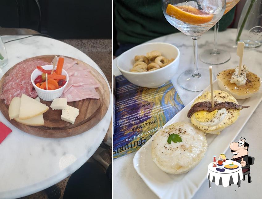 Piatto di formaggi al Quisibeve Ciùcchetto
