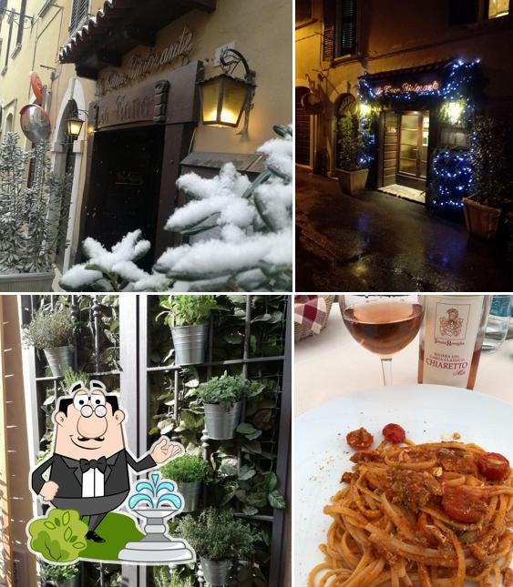 Gli esterni di La Tana trattoria