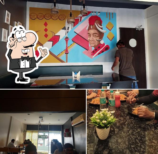 The interior of NAGA Kitchen