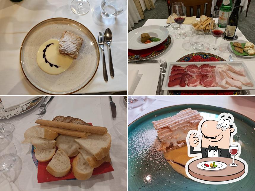 Cibo al Ristorante Al Maniero