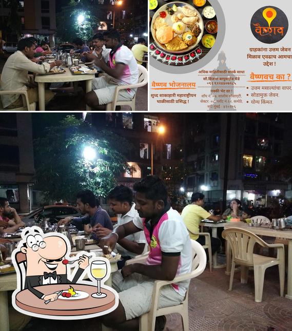Vaishnav Bhojnalaya is distinguished by food and interior
