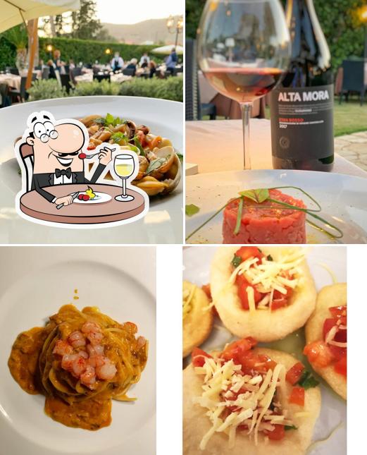 Platti al Ristorante Villa Antigone