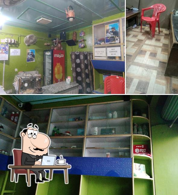The interior of अङ़ी चाय ठेका