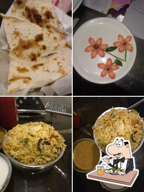 Food at Sabrus Restaurant