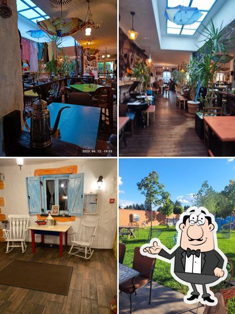 Gli interni di Restoran Santa Maria