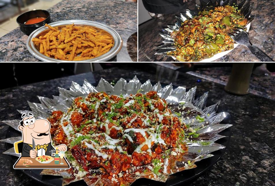 Food at Shalimar family restaurant