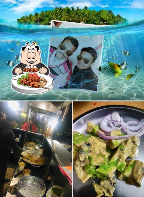 Check out the photo displaying food and exterior at Super Snacks Food Villa