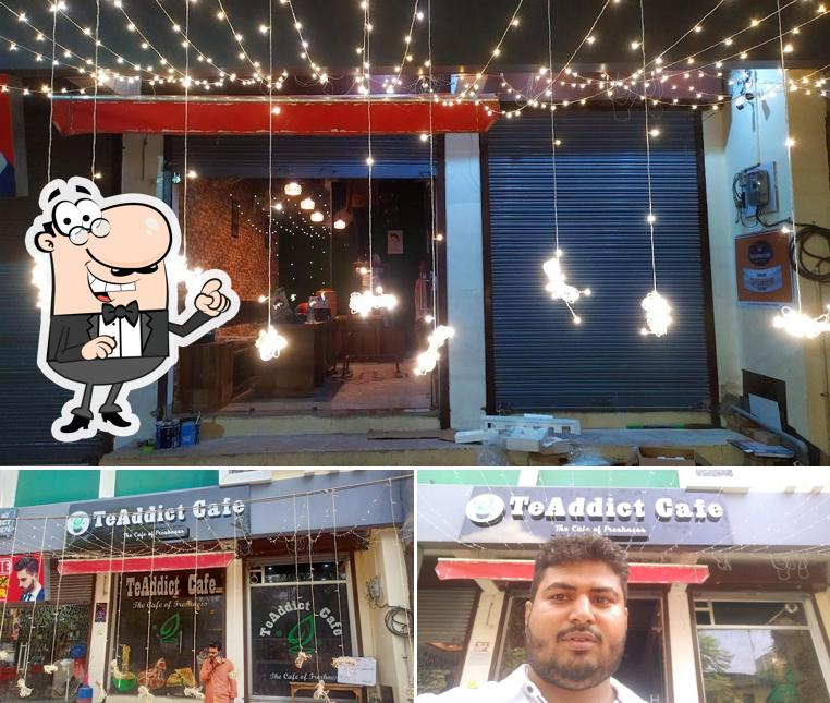 The exterior of TeAddict Cafe