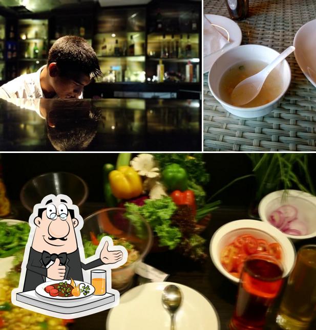 The picture of The Orbis Hotel’s food and bar counter