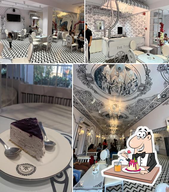 The Tulip Touch Café serves a range of desserts