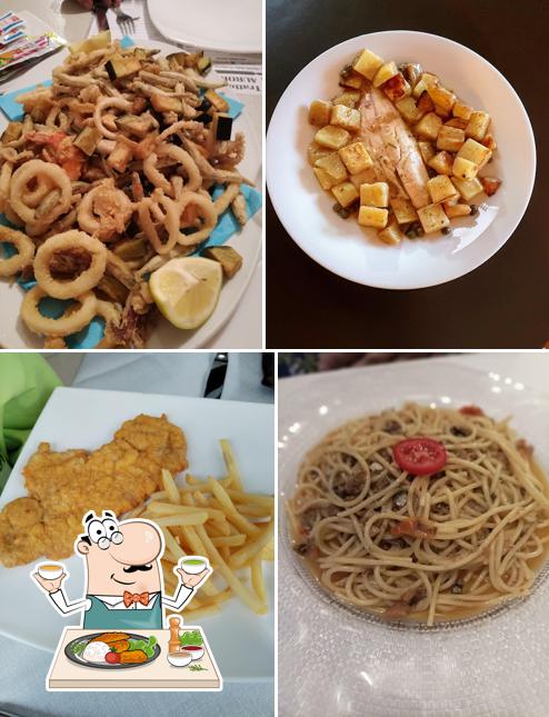 Calamari fritti al Trattoria Aurora