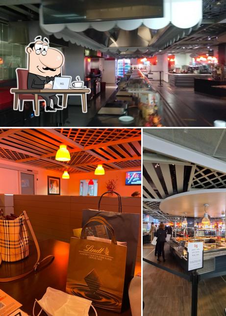 Questa è la immagine che mostra la interni e cibo di Wood Avenue - Italian Restaurant & Bar