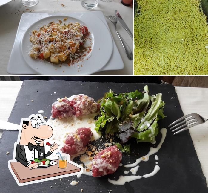 Cibo al Ristorante Ricomincio da Tre
