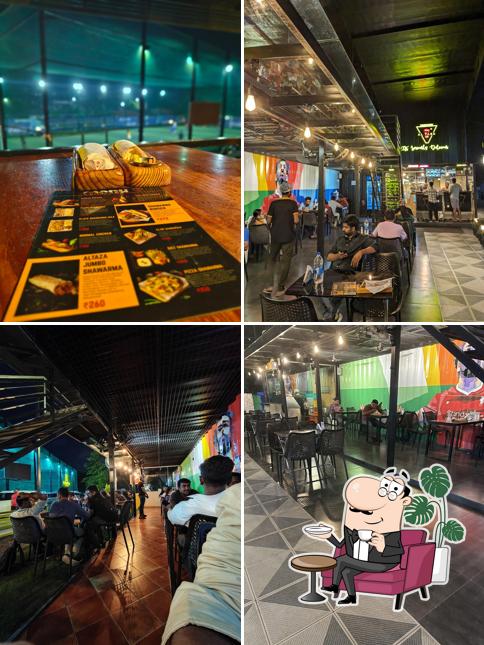 The interior of Al Taza - Kalamassery