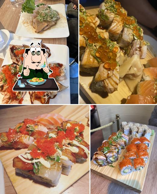 Nourriture à Feinkost Böhm Sushi-Ya