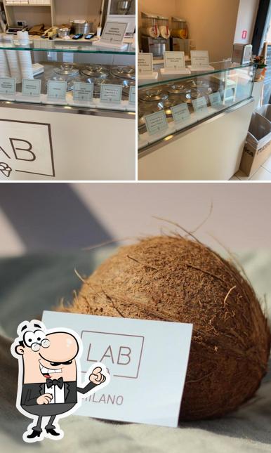 La immagine della interni e cibo di Gelateria LAB