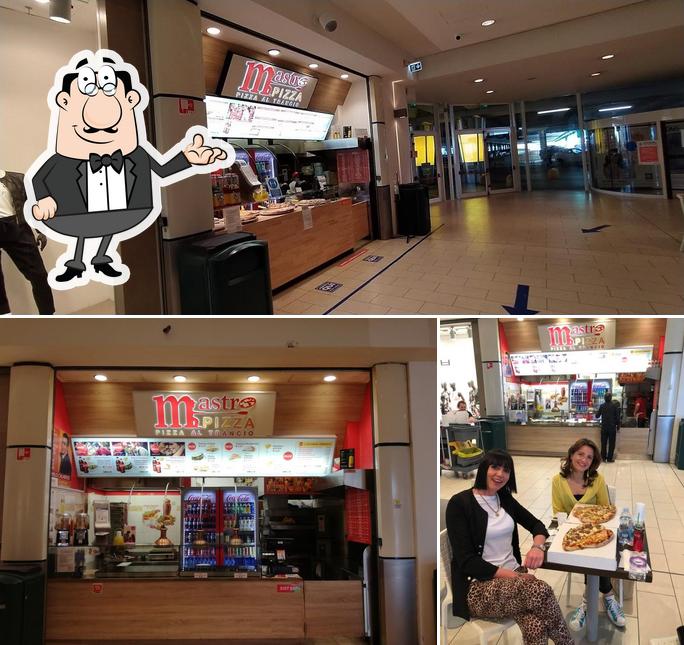 Gli interni di Mastro Pizza