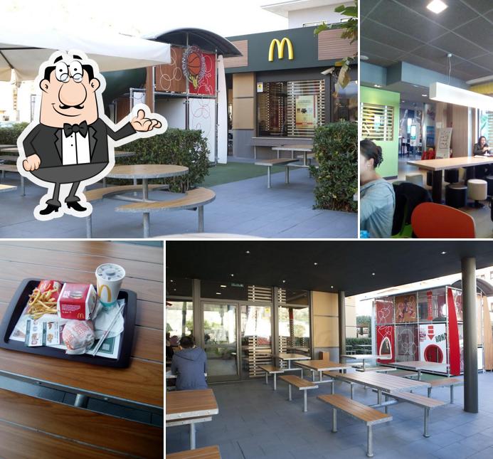 Gli interni di McDonald's Ventimiglia