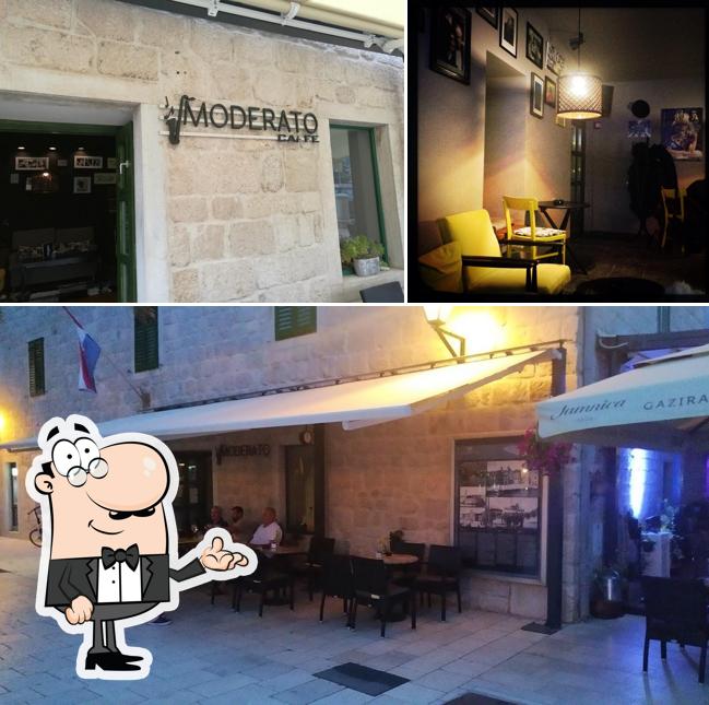 Gli interni di Moderato