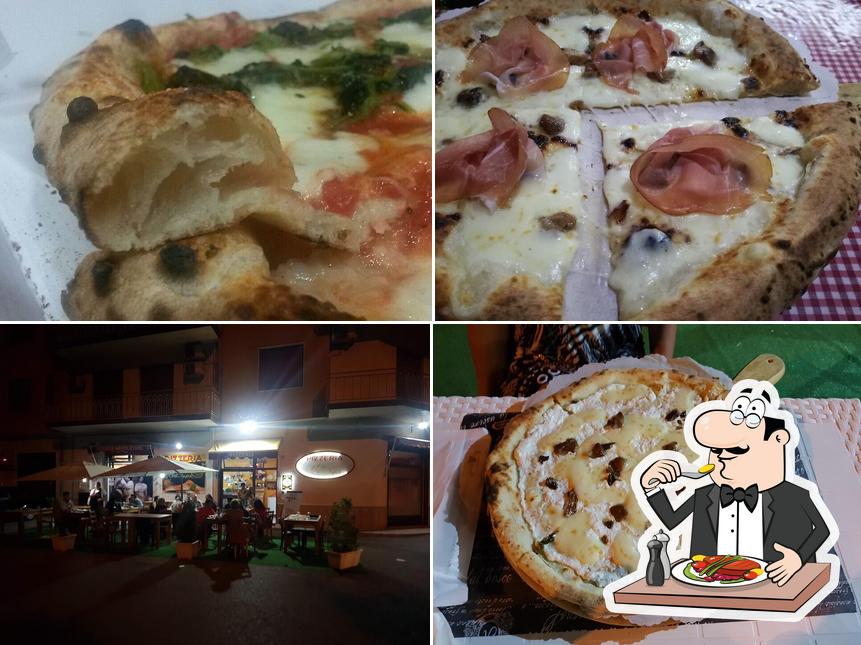 Platti al Pizzeria l'Oro di Napoli