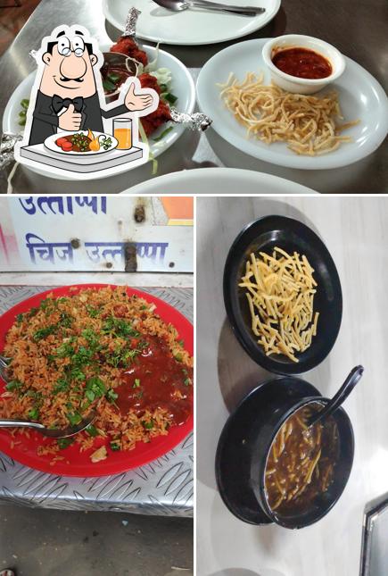 Food at Ali Baba Hotel Indian Chinese And Tandoori