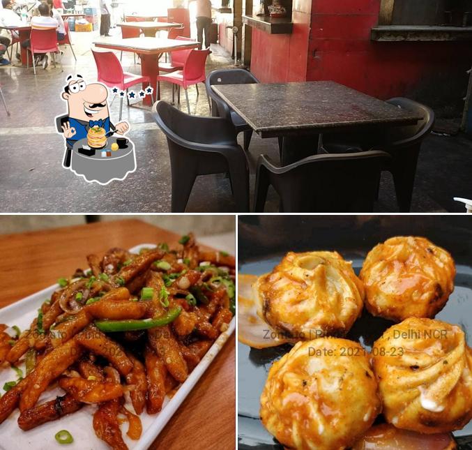 The picture of food and interior at BHATIA'S PIND PUNJABI