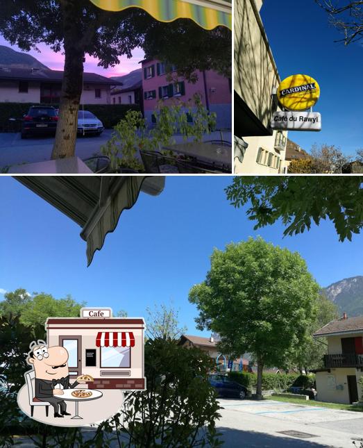 Gli esterni di Restaurant-Café du Rawyl