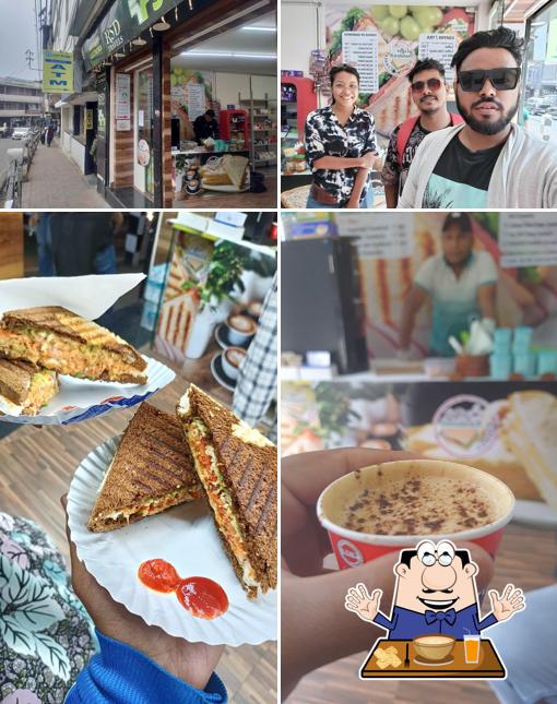 Among various things one can find food and exterior at Coffee Sandwich Corner