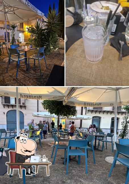 Gli interni di Divino in gusto alla Magione