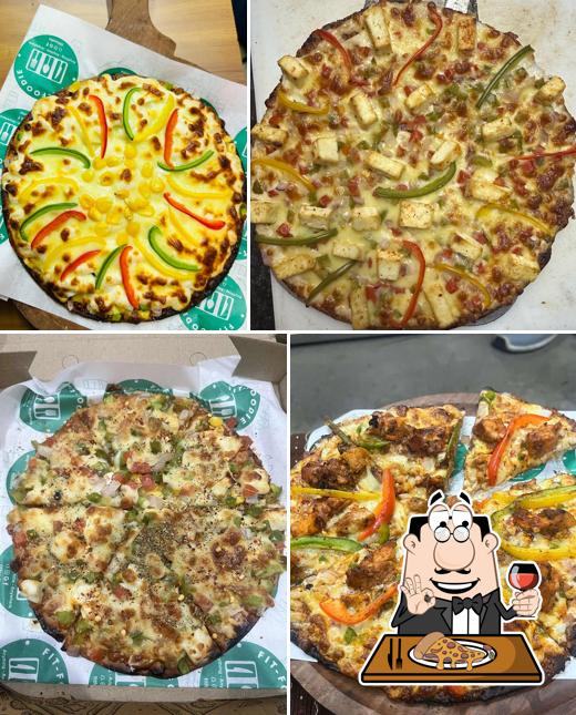 Order pizza at Fit foodie