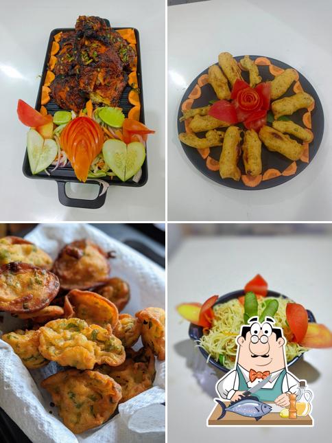 Grilled salmon at Food & Fun