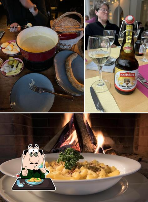 Maccheroni al formaggio al Hotel Silberhorn