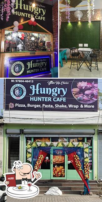 Food at Hungry hunter cafe