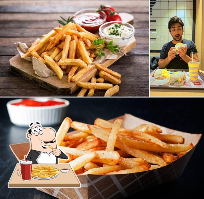 French fries at K K R(K.Kathi Rolls)