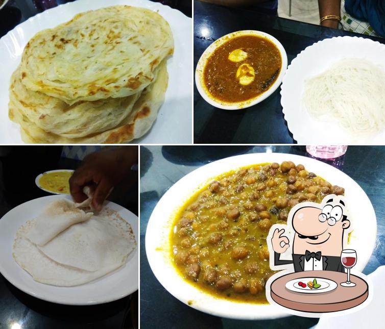 Meals at Karthika Hotel