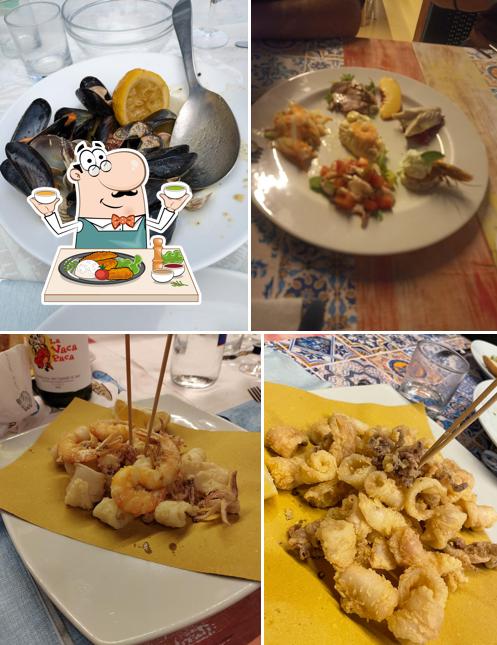 Calamari fritti al la vaca paca