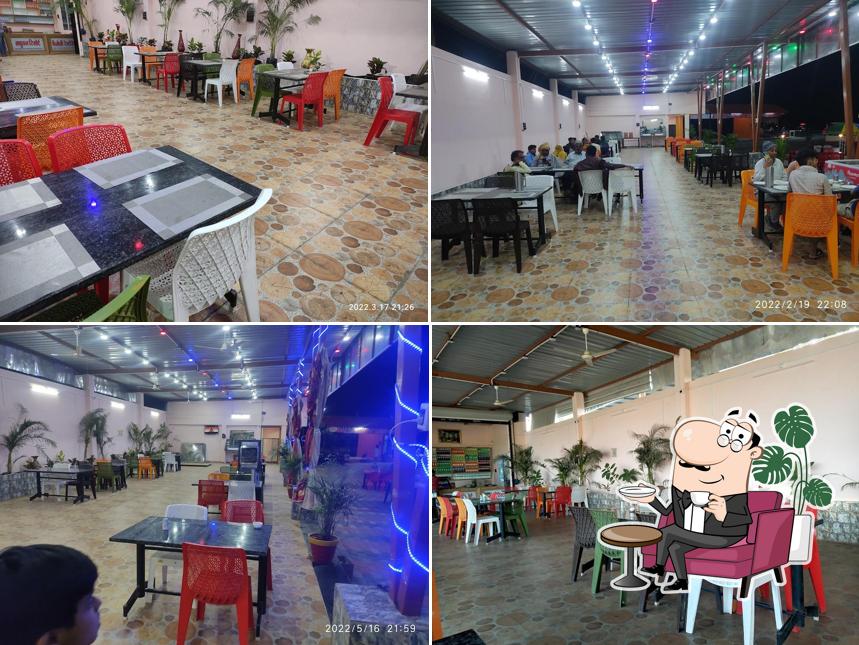 The interior of Madhuvan Resort & Family Restaurant ( ROOM'S)