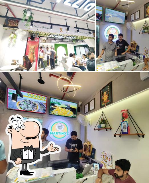 The interior of Martino'z Pizza Mavdi