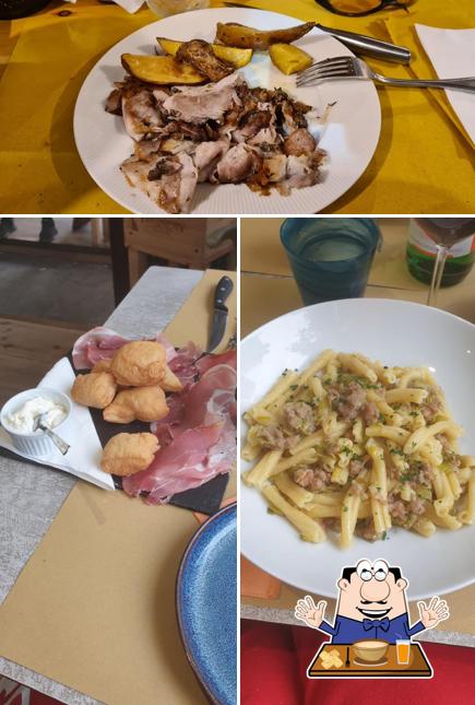 Platti al Trattoria La Capannina