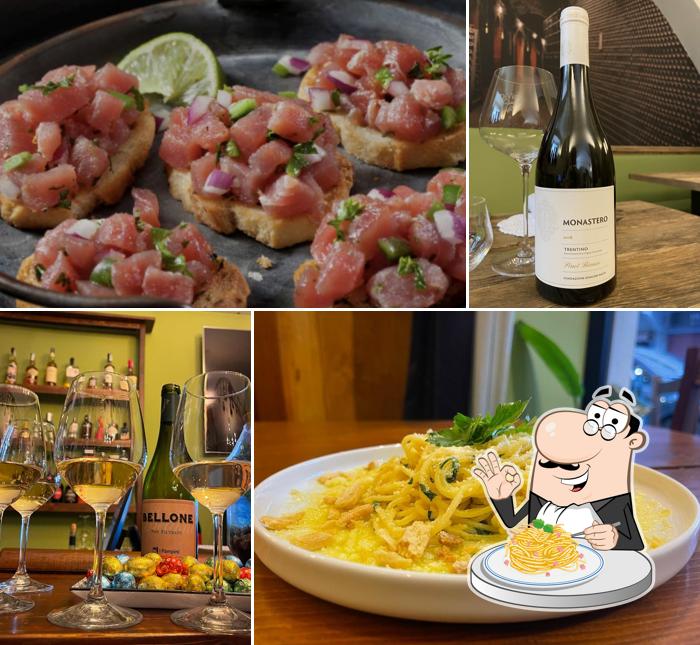 Spaghetti alla carbonara al Vignaioli