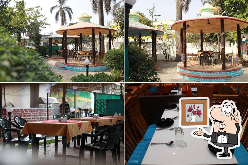 The interior of Vintage Kaka Ka Dhaba